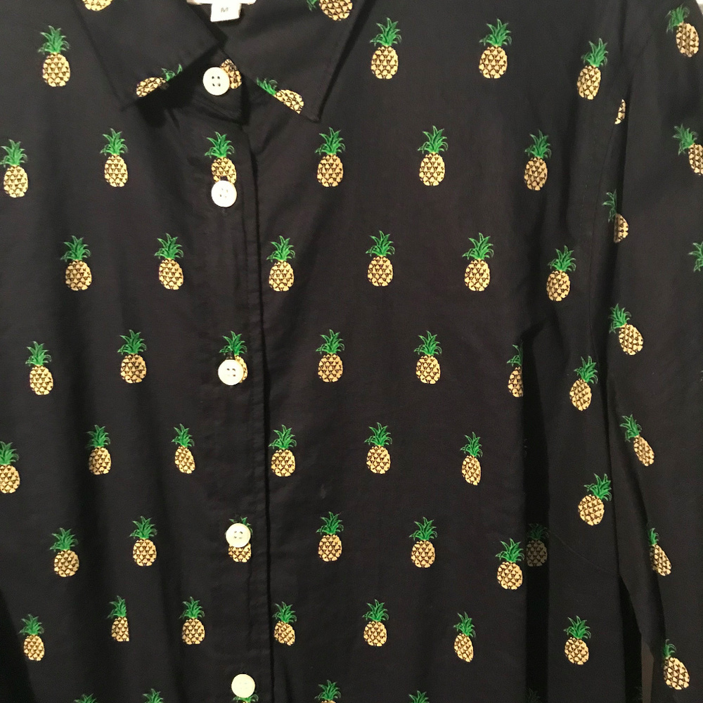 J. Crew Pineapple Button-Down - image 2